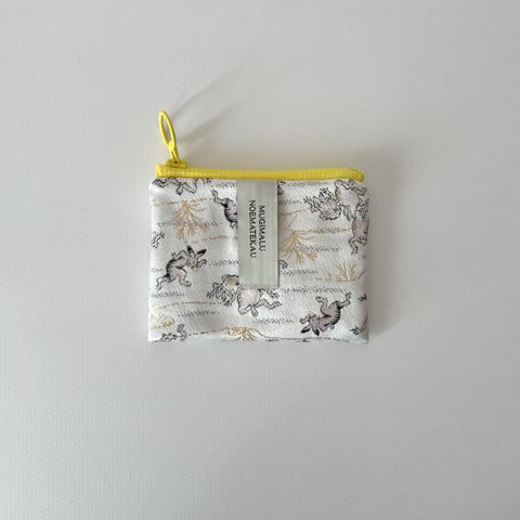 poitto10 KINRAN POUCH 鳥獣戯画