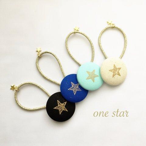 one star☆ヘアゴム