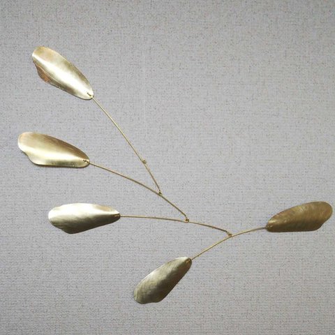 paddle L✥真鍮製 ハンドメイド モビール✥m1