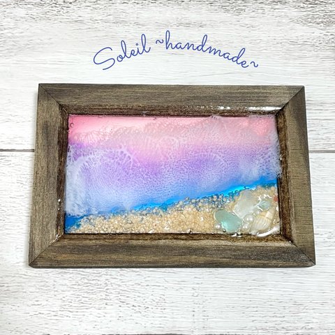 【SALE】海のミニアート＊No.68