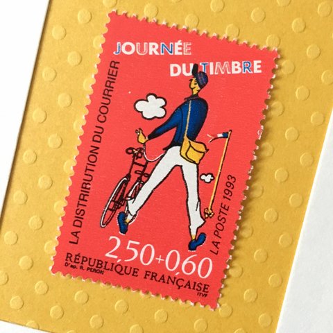 　ちいさなartmuseum　france　stamp 