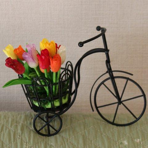 花の三輪車