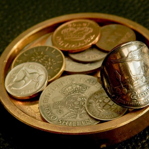 ＃R22  Kingdom of Thailand Coin Ring