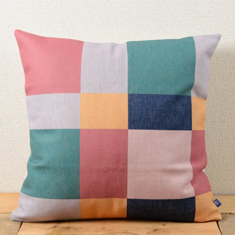 ズームクロス クッションカバー 45×45cm 北欧 トゥクトゥク デザイン TUKCUSHION005