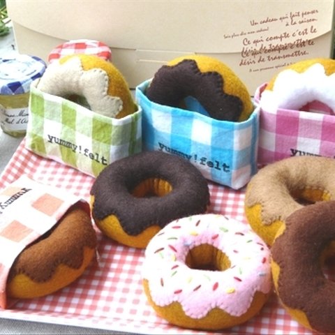 yummy!felt ドーナツ型紙