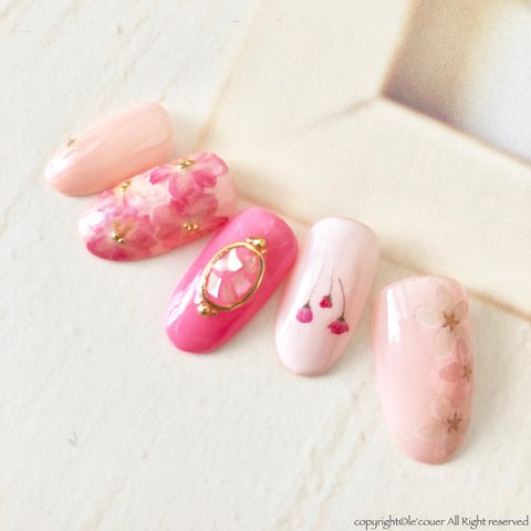 【特集掲載】再販14 sakura nail