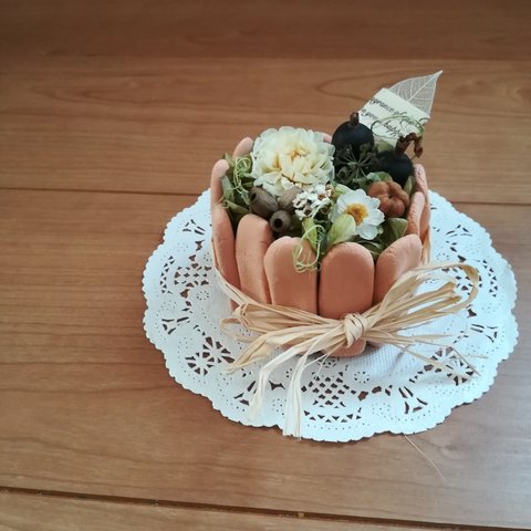 Hana  cake  [ 花ケーキ　ダリア ]