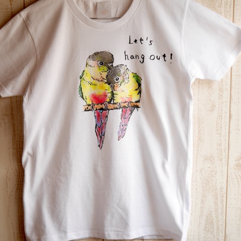 ウロコインコのTシャツ