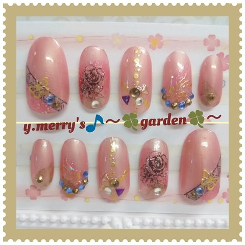 花ネイル☆　M－007