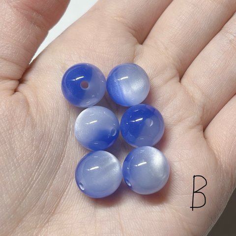 ハーフ ビーズ 12mm パーツ ハンドメイド ピアス イヤリング ボールペン 丸玉 アクセサリー キーホルダー ラメ シラー ストラップ ブレスレット カラー 手芸 材料