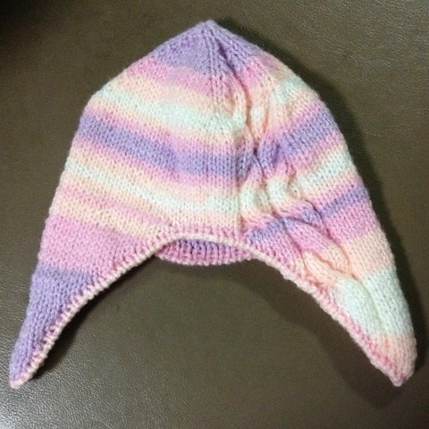 手編みの帽子15
