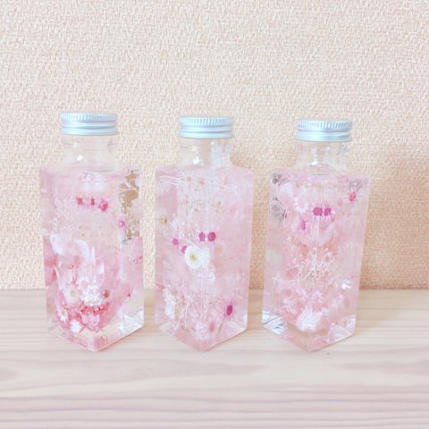 【特集掲載】♡[再販]♡人気色♡春の桜色ハーバリウム