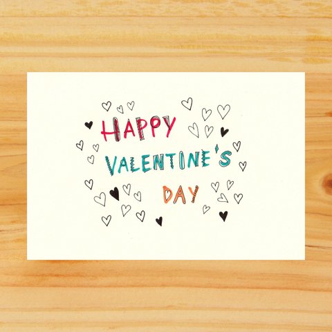 HAPPY VALENTINE'S DAY -バレンタインポストカード-