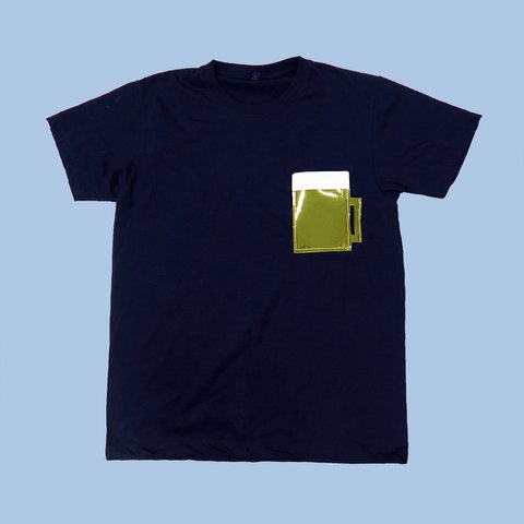 【ビール】透明ポケットのTシャツ