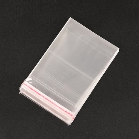 20枚 粘着シール付きOPP袋 125mmｘ80mm 厚さ 35μ(0.035mm) 梱包材 包装