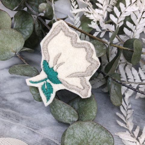 刺繍ワッペン　花フェルト Ⅱ