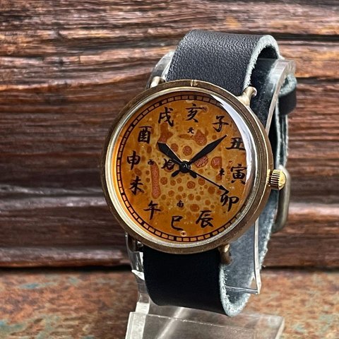  ◆真鍮製　クォーツ式手作り腕時計◆LBQ-3041-SMPL