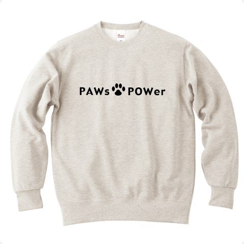 Paws Power・スウェット（送料込み）Paws Power sweatshirt