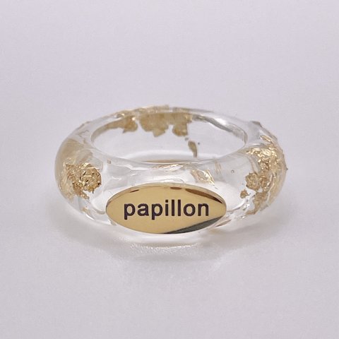 papillon / original handmade ring