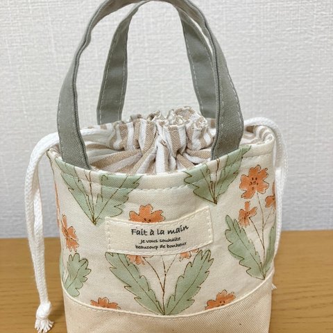 【送料無料】お花のミニミニトートバッグ