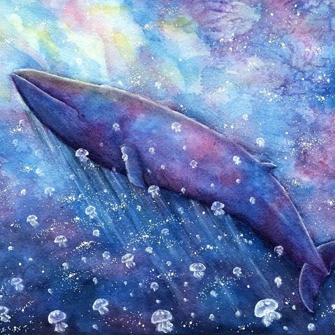 クジラの夢(原画)
