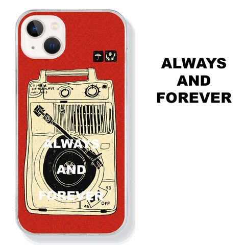 スマホソフトケース ALWAYS AND FOREVER