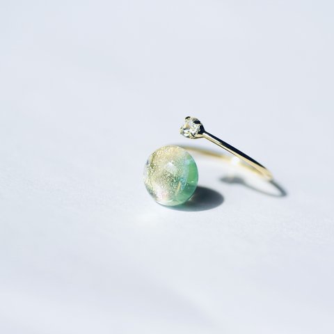 glass venus ring #14