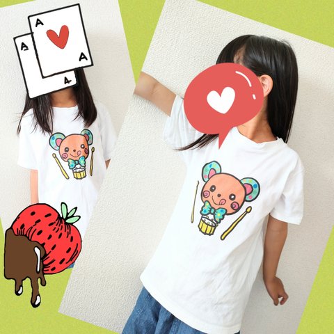 マーブルくまちゃん🐻Tシャツ