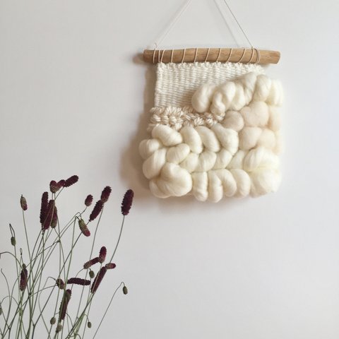 【受注生産】Ｗallhanging White Mini 