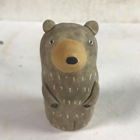 くま之介　Ｏ-389　陶製　/Bear/熊/Bär