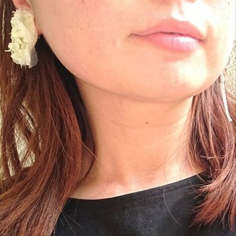 flower corsage‥‥earring or pierce