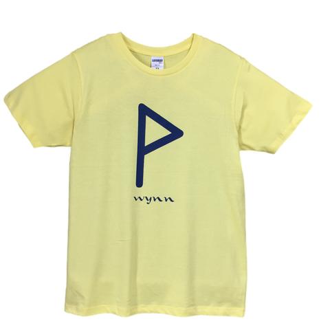 ルーン文字「ウィン」Ｔシャツ【※受注生産品です】19-012