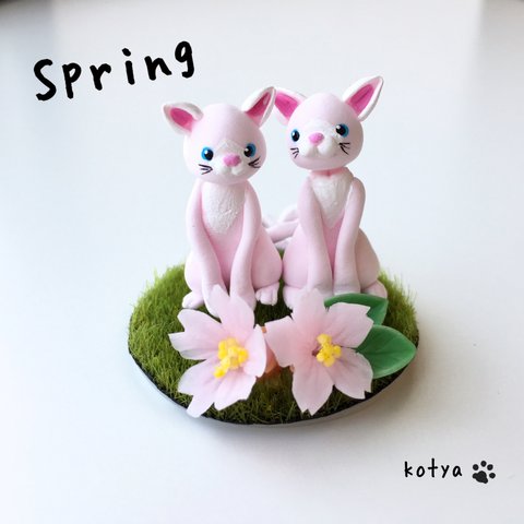 ミニねこ  Spring