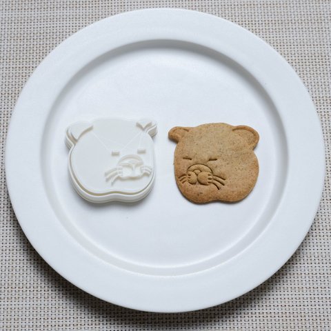 ぶさ猫さん（クッキーカッター・クッキー型）
