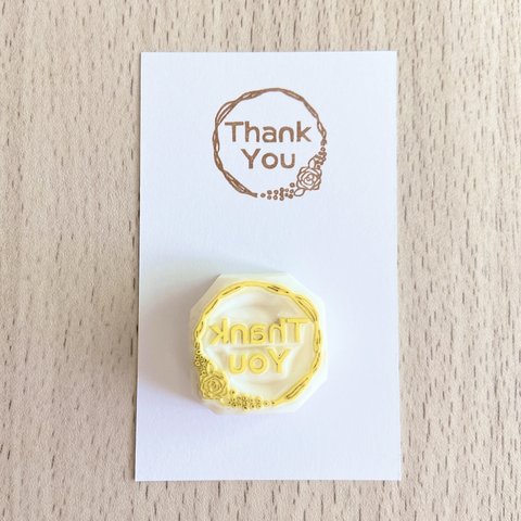 thank you 消しゴムはんこ