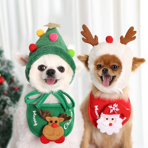 犬服 猫服 クリスマス ワンちゃん ペットウェア 変身衣装 トナカイ ギフト