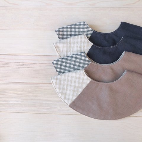 bicolor Manmaru bib