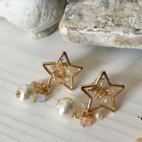 星パール    ピアス