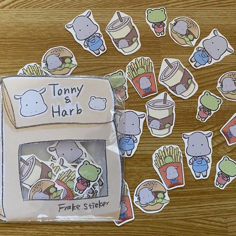 Tonny&Harb フレークシール