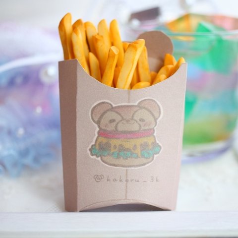 🧸クマバーガーのポテト🍟