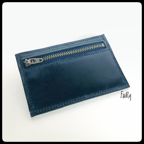 ミニウォレット革財布mini カードケース　本革
