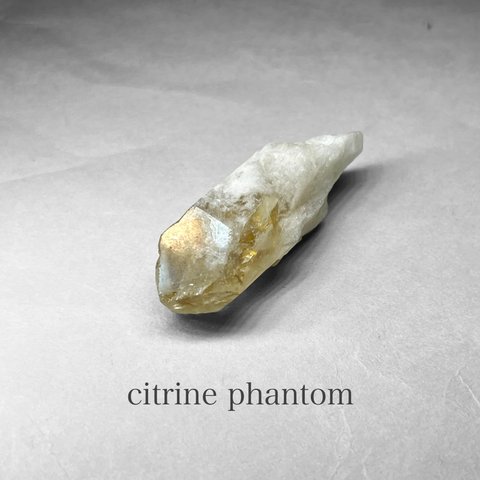 citrine phantom / シトリンファントム M ( レインボーあり )