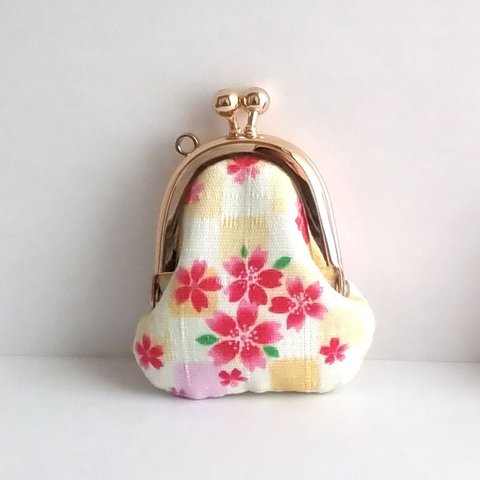 小さいがま口：豆姫：ちっちゃいがま口：littlie purse 302：かわいいがまぐち：小さな財布