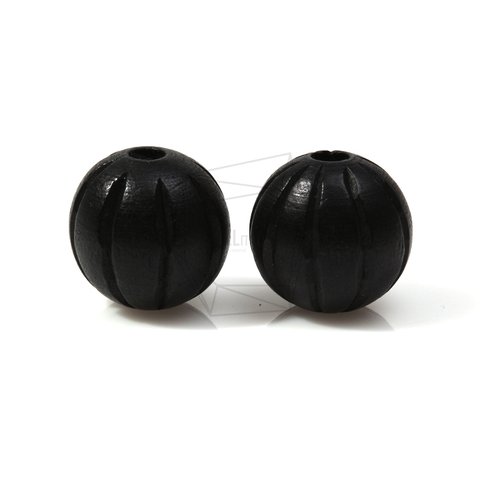 BSC-281-G【4個入り】ラウンドボールウッドビーズ,Round ball Wooden charm