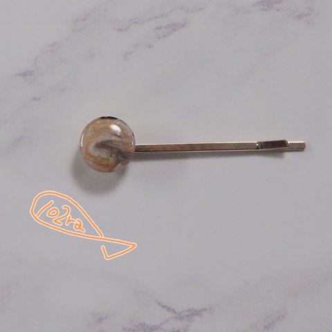 エモノ●秋鮭12mm【ヘアピン】