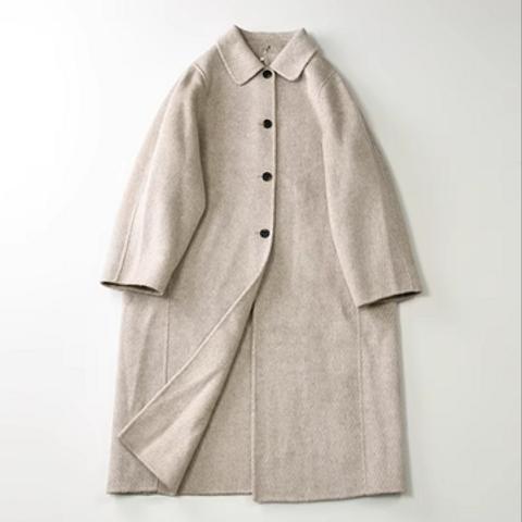 秋冬の新しい 斜紋 コート カジュアル 長袖 コート
