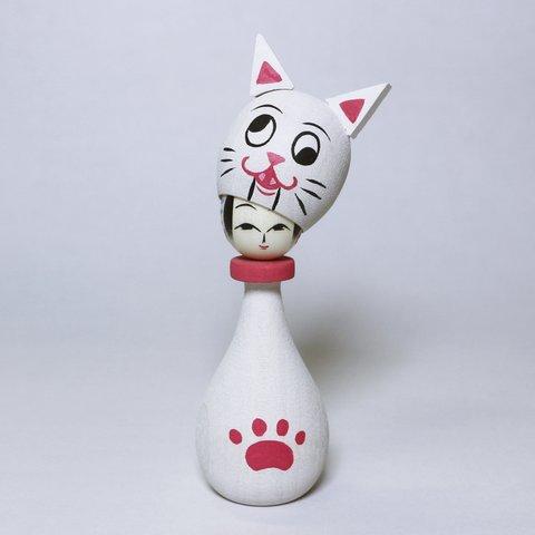 クレイジーキャットこけし　Crazy Cat Kokeshi　※70