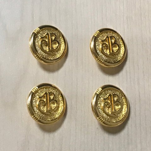 ●18㎜● ANTIQUE GOLD BUTTON CABOCHON PARTS