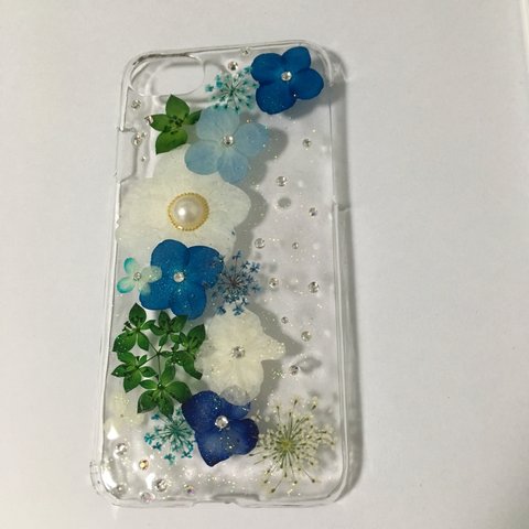 押し花iphone7ケース☆