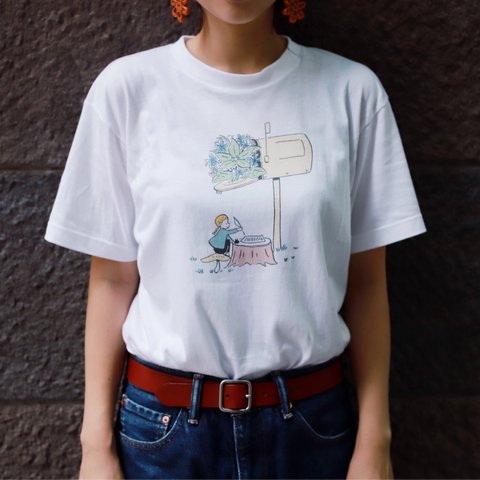 『ポスト』 Tシャツ （ホワイト）